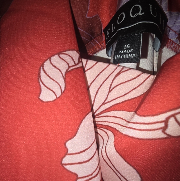 Eloquii Ciara Knot Top with matching Skirt - Picture 4 of 7